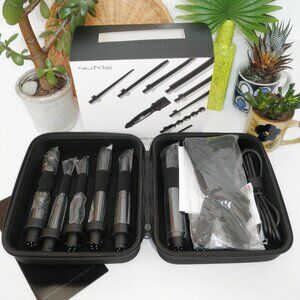 Brand New NuMe OCTOWAND 8 Eight Interchangeable Hair Styling Tools w/ Case